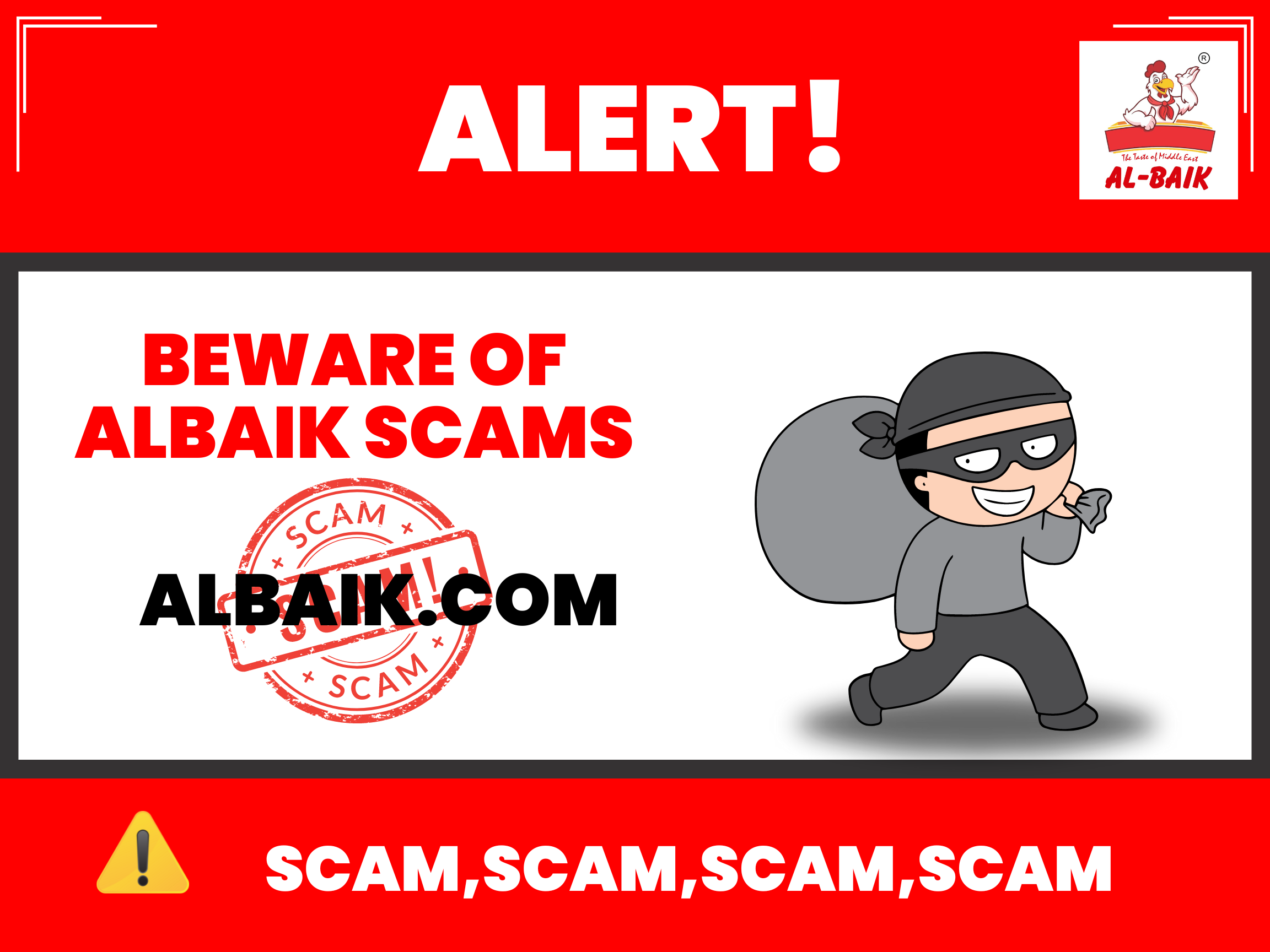 Albaik Scam